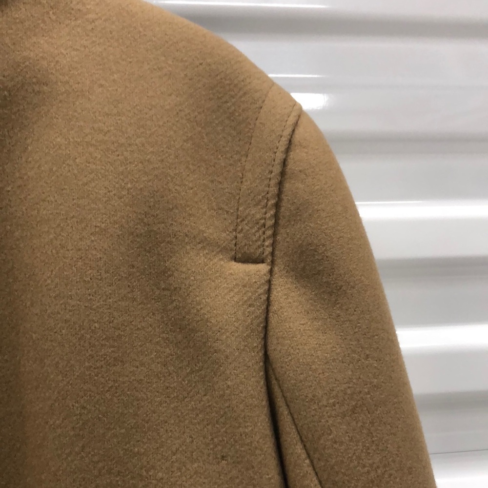 Classic Tan Men's Overcoat - Picture 8 of 8